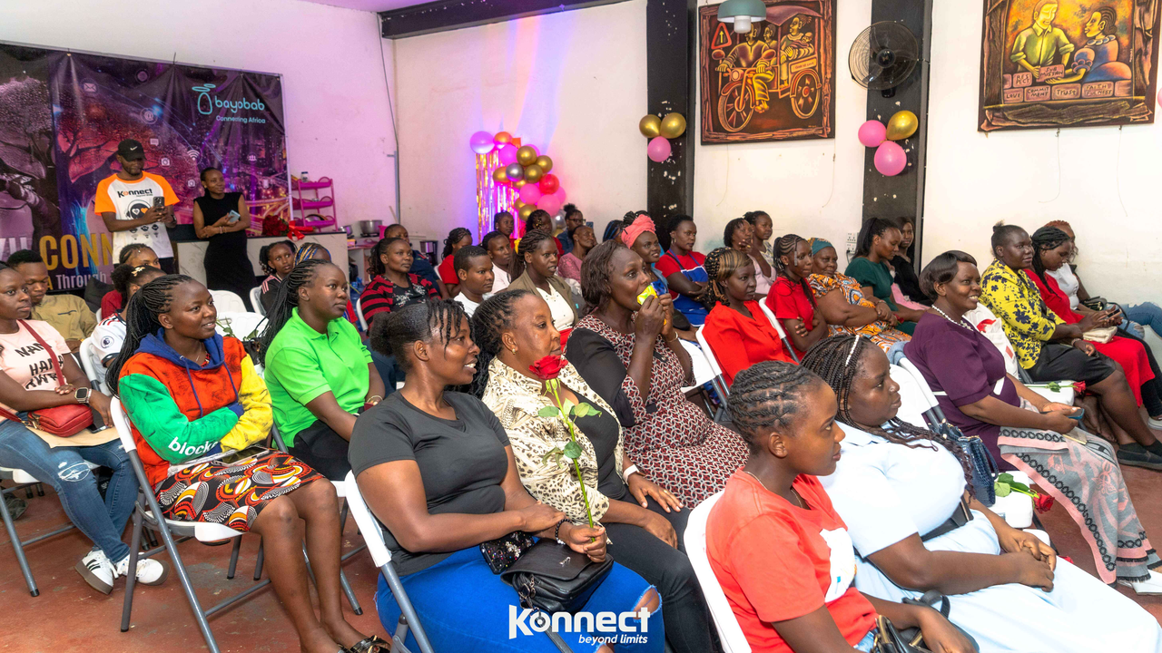 Mothers seated during the Konnect Mother’s Day event