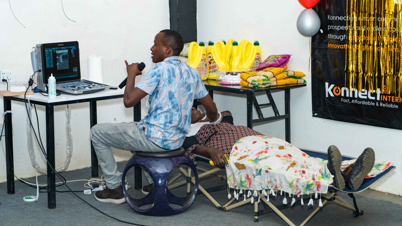 Live ultrasound demonstration